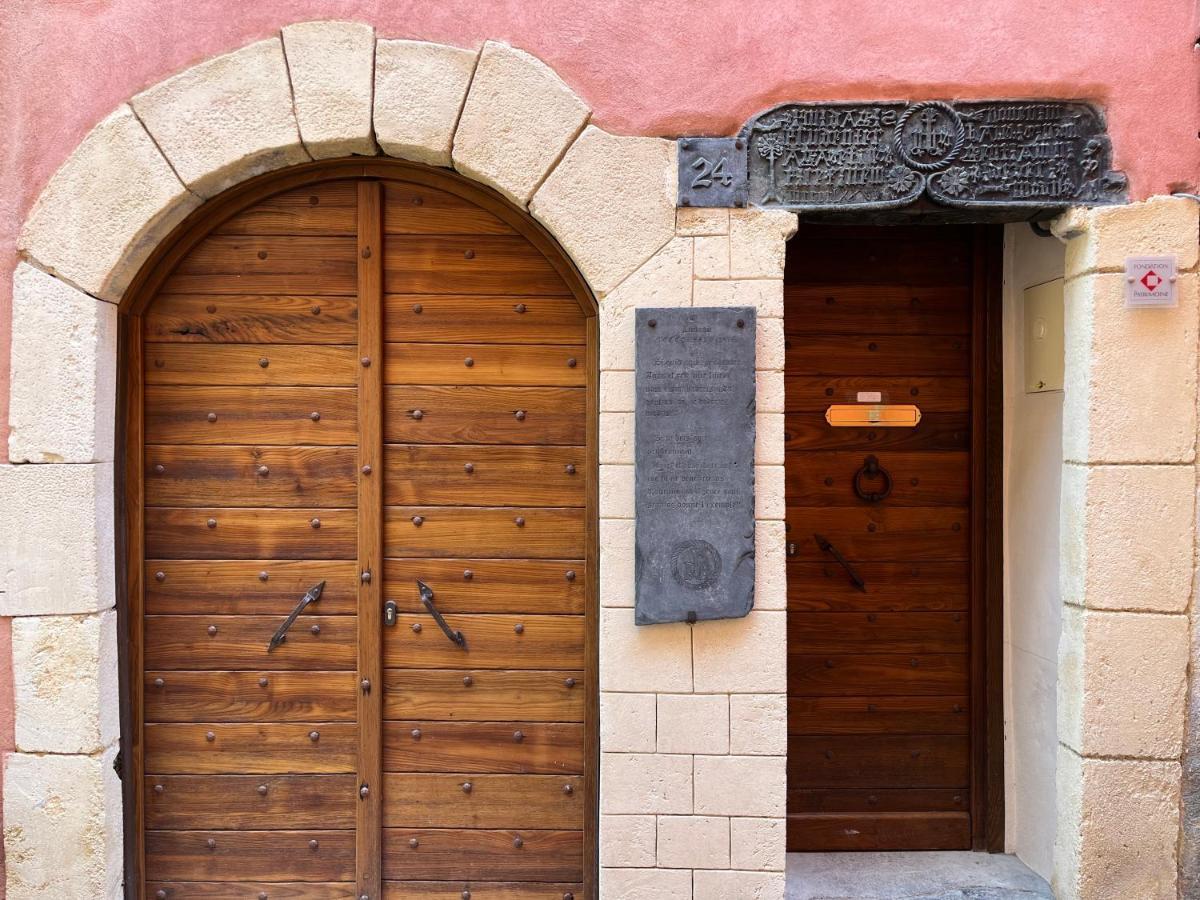 Suite "Chalet" Dans Maison De Village La Brigue Bagian luar foto